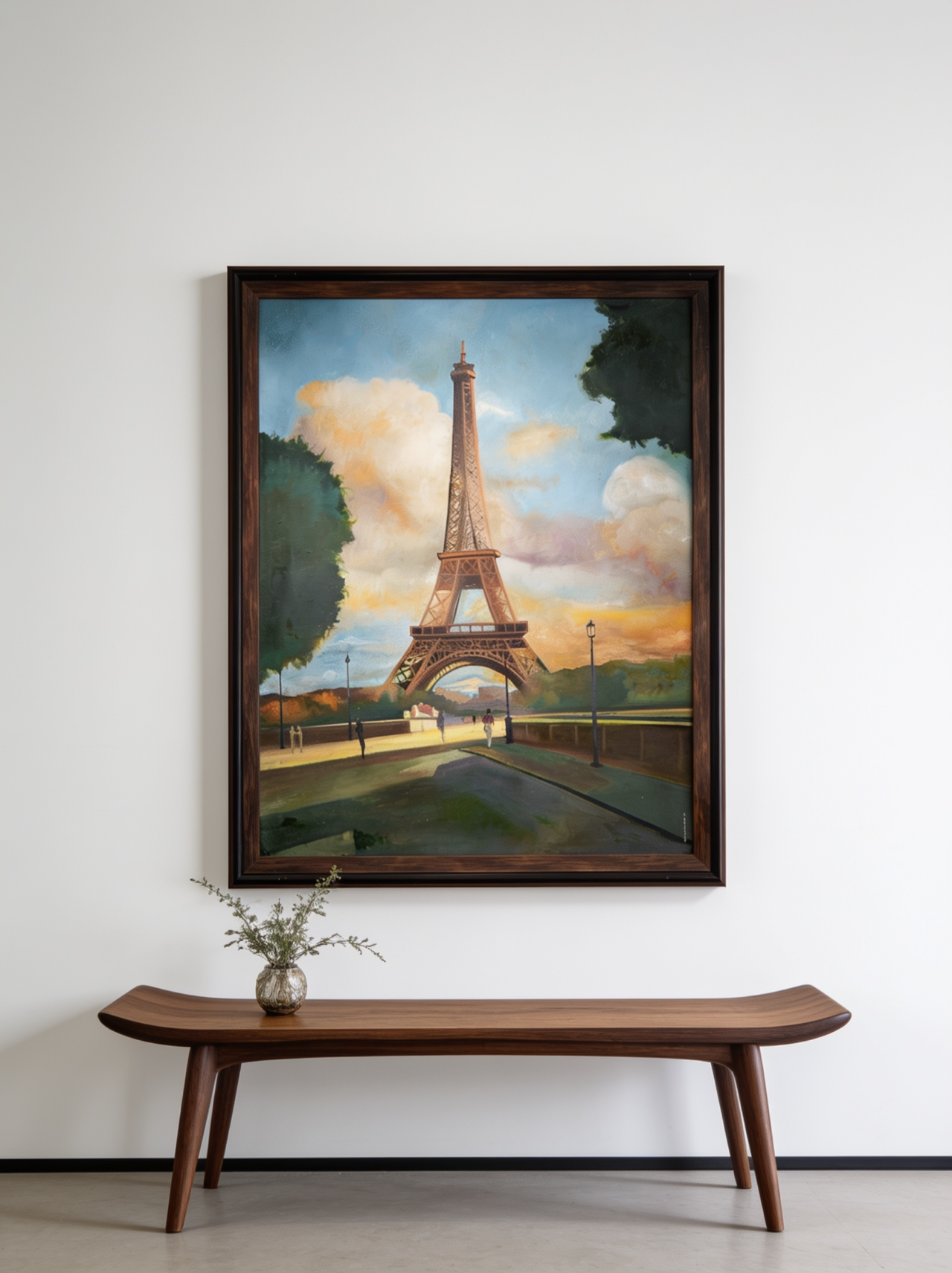 Paris at Golden Light